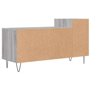 Έπιπλο Τηλεόρασης Γκρι Sonoma 100x35x55 εκ. από Επεξεργ. Ξύλο