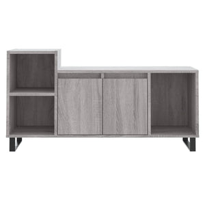 Έπιπλο Τηλεόρασης Γκρι Sonoma 100x35x55 εκ. από Επεξεργ. Ξύλο