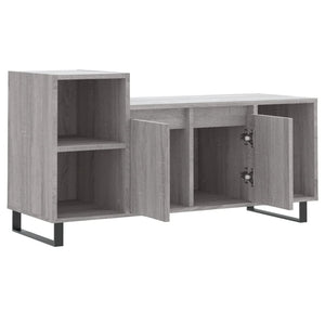 Έπιπλο Τηλεόρασης Γκρι Sonoma 100x35x55 εκ. από Επεξεργ. Ξύλο