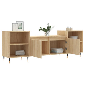Έπιπλο Τηλεόρασης Sonoma Δρυς 160x35x55 εκ. Επεξ. Ξύλο