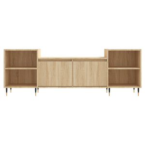Έπιπλο Τηλεόρασης Sonoma Δρυς 160x35x55 εκ. Επεξ. Ξύλο