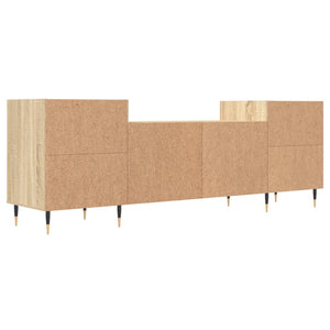 Έπιπλο Τηλεόρασης Sonoma Δρυς 160x35x55 εκ. Επεξ. Ξύλο