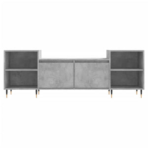 Έπιπλο Τηλεόρασης Γκρι Σκυρ. 160x35x55 εκ. Επεξ. Ξύλο - Pakobazaar