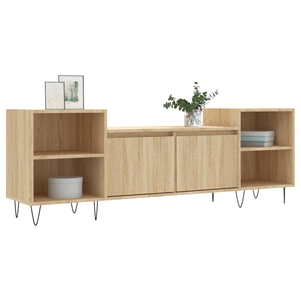 Έπιπλο Τηλεόρασης Sonoma Δρυς 160x35x55 εκ. Επεξ. Ξύλο
