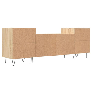 Έπιπλο Τηλεόρασης Sonoma Δρυς 160x35x55 εκ. Επεξ. Ξύλο