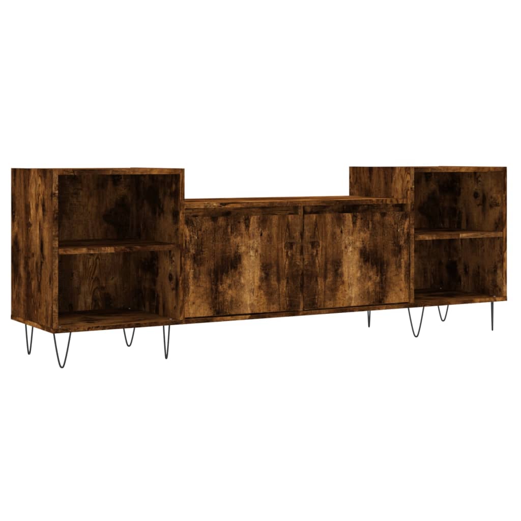 Έπιπλο Τηλεόρασης Καπνιστή Δρυς 160x35x55 εκ. Επεξ. Ξύλο - Pakobazaar