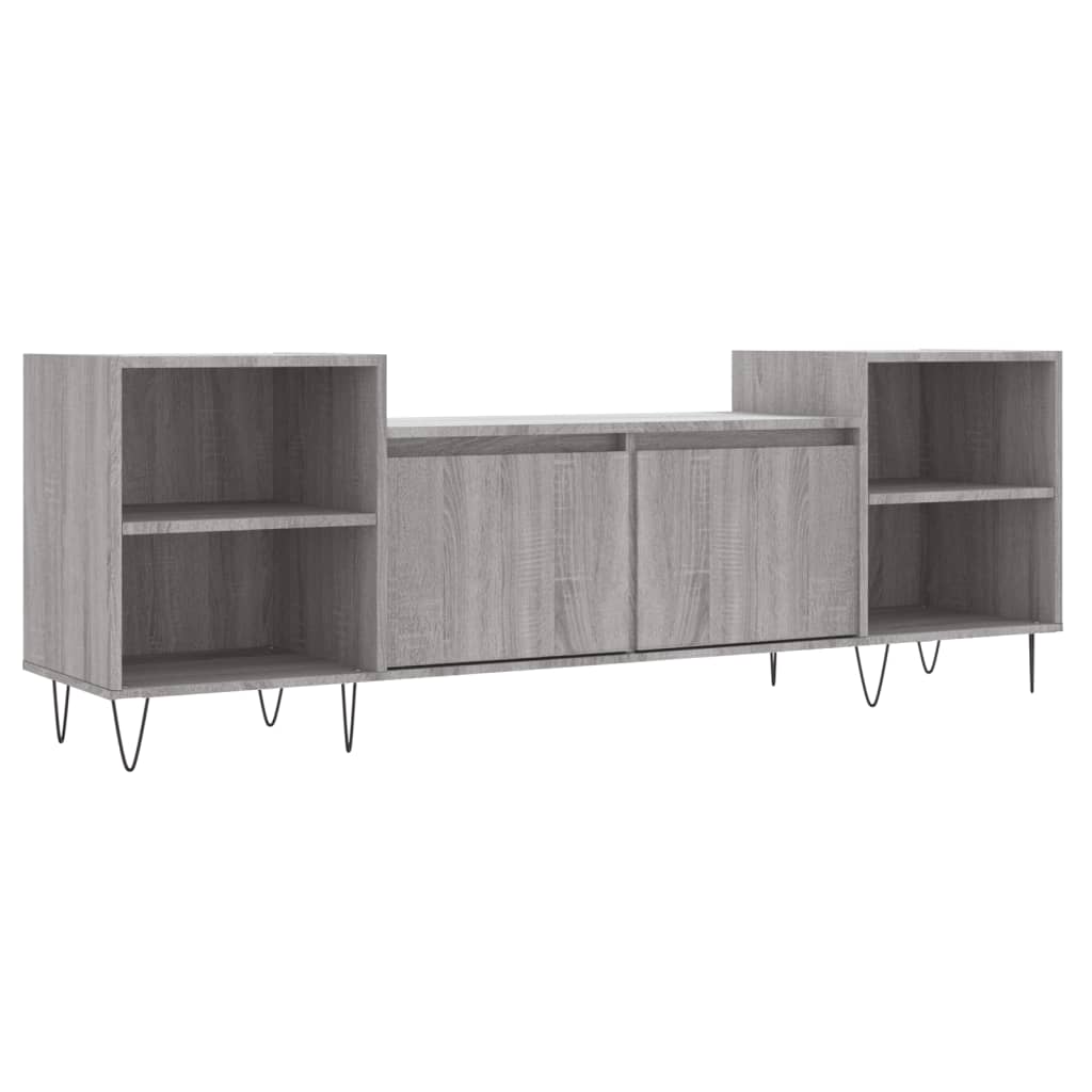 Έπιπλο Τηλεόρασης Γκρι Sonoma 160x35x55 εκ. από Επεξεργ. Ξύλο - Pakobazaar