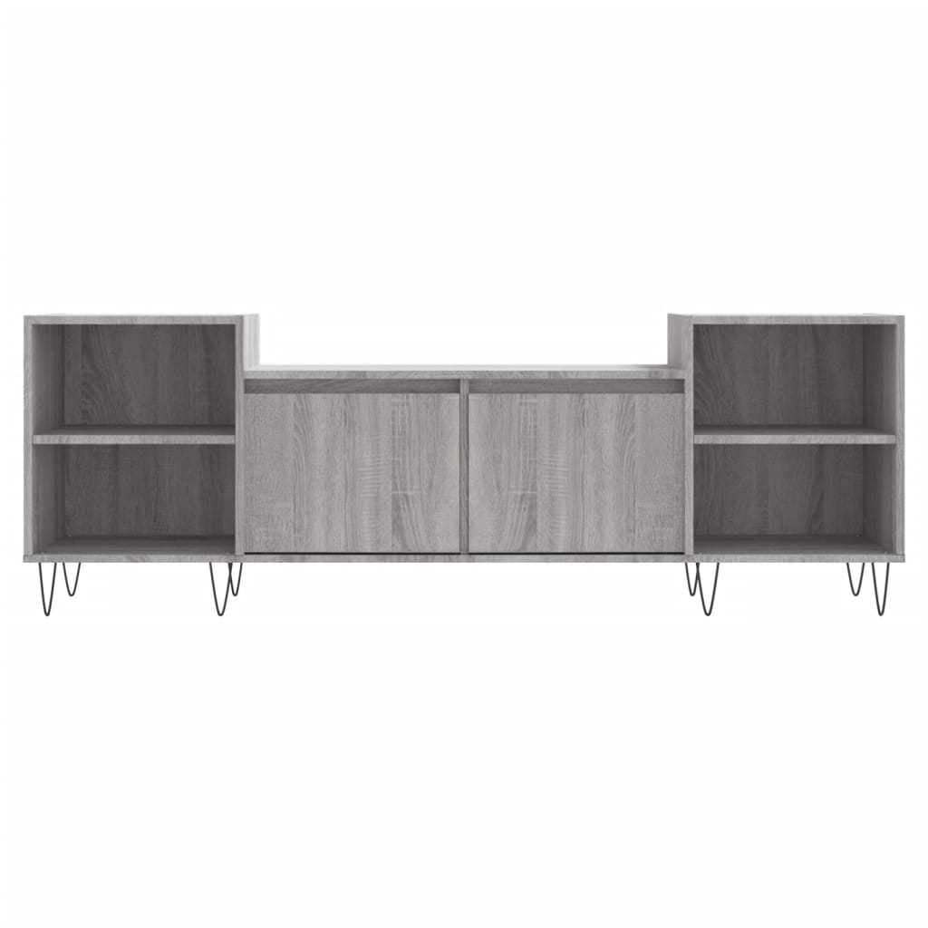 Έπιπλο Τηλεόρασης Γκρι Sonoma 160x35x55 εκ. από Επεξεργ. Ξύλο - Pakobazaar