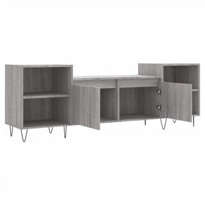 Έπιπλο Τηλεόρασης Γκρι Sonoma 160x35x55 εκ. από Επεξεργ. Ξύλο - Pakobazaar