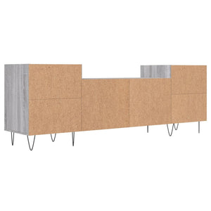Έπιπλο Τηλεόρασης Γκρι Sonoma 160x35x55 εκ. από Επεξεργ. Ξύλο - Pakobazaar