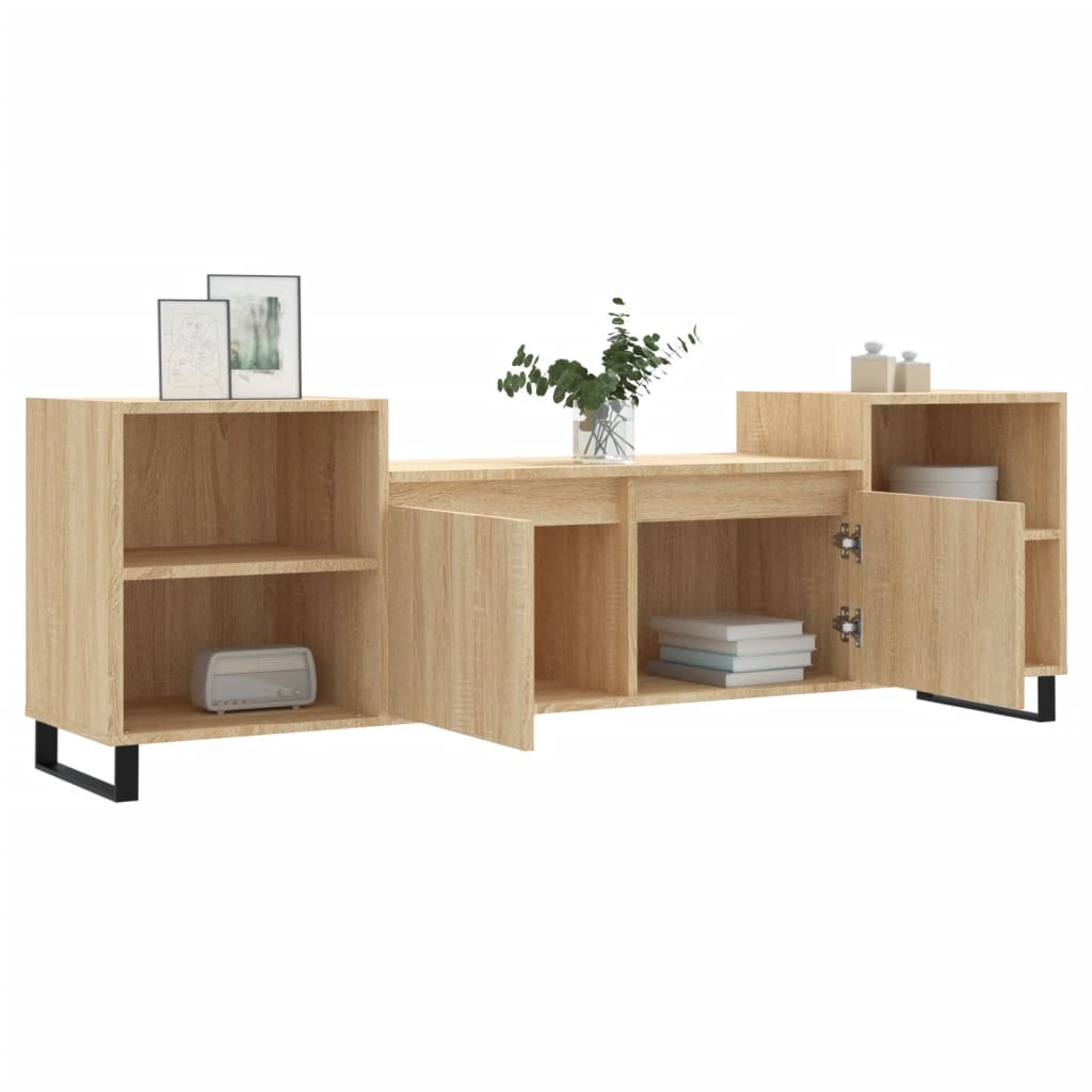 Έπιπλο Τηλεόρασης Sonoma Δρυς 160x35x55 εκ. Επεξ. Ξύλο