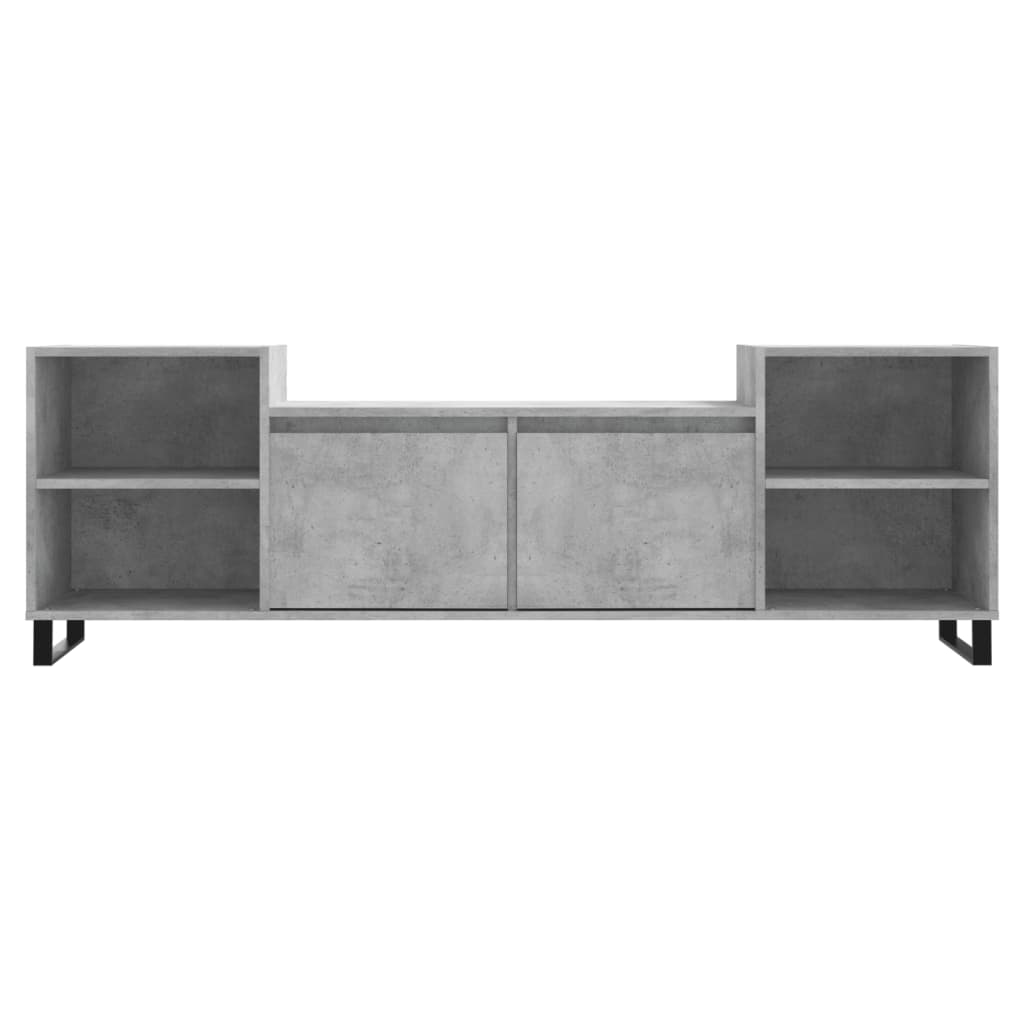 Έπιπλο Τηλεόρασης Γκρι Σκυρ. 160x35x55 εκ. Επεξ. Ξύλο