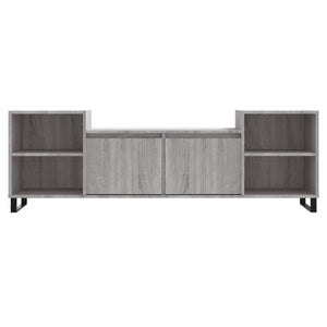 Έπιπλο Τηλεόρασης Γκρι Sonoma 160x35x55 εκ. από Επεξεργ. Ξύλο