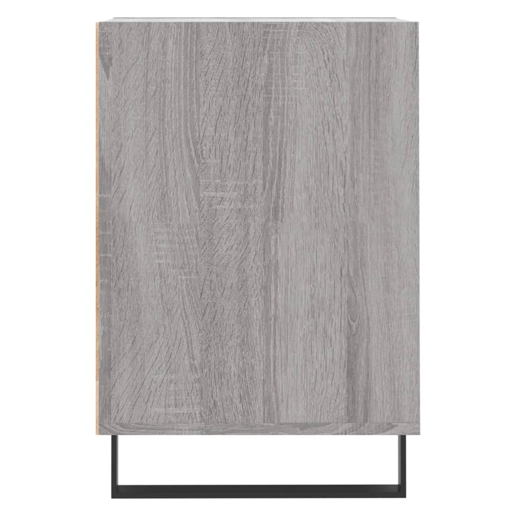 Έπιπλο Τηλεόρασης Γκρι Sonoma 160x35x55 εκ. από Επεξεργ. Ξύλο