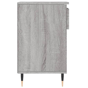 Παπουτσοθήκη Γκρι Sonoma 102x36x60 εκ. από Επεξεργασμένο Ξύλο