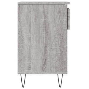 Παπουτσοθήκη Γκρι Sonoma 102x36x60 εκ. από Επεξεργασμένο Ξύλο