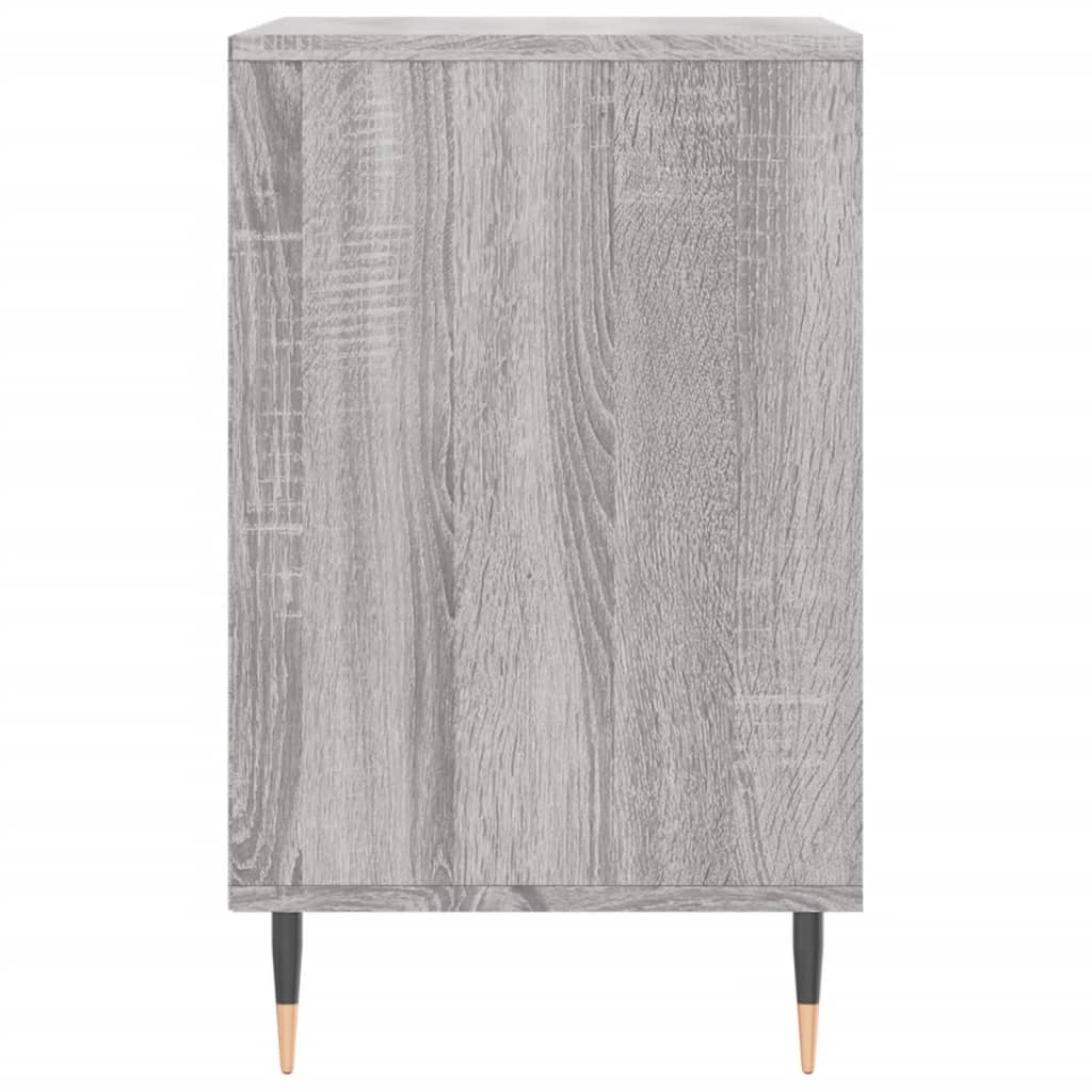 Παπουτσοθήκη Γκρι Sonoma 102x36x60 εκ. από Επεξεργασμένο Ξύλο