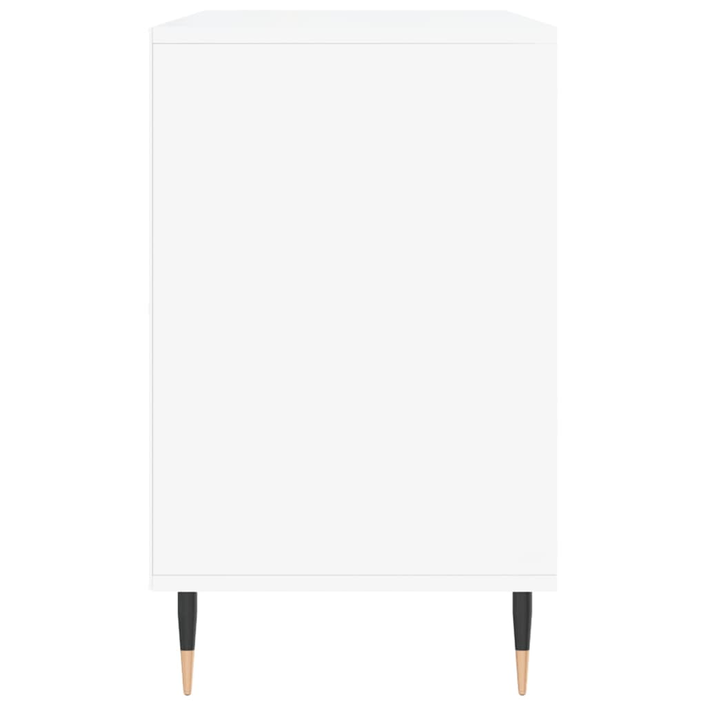 Παπουτσοθήκη Λευκή 102x36x60 εκ. από Επεξεργασμένο Ξύλο