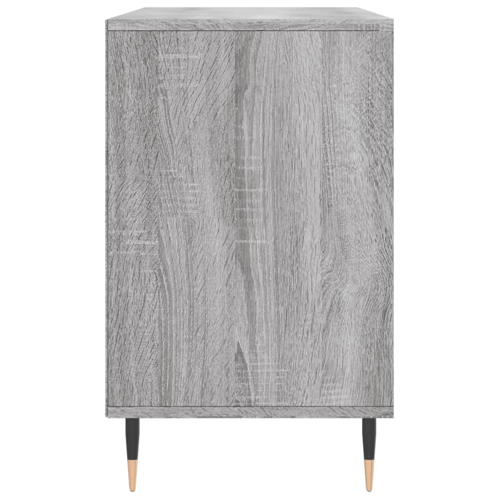 Παπουτσοθήκη Γκρι Sonoma 102x36x60 εκ. από Επεξεργασμένο Ξύλο