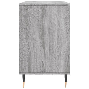 Παπουτσοθήκη Γκρι Sonoma 102x36x60 εκ. από Επεξεργασμένο Ξύλο
