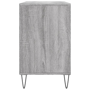 Παπουτσοθήκη Γκρι Sonoma 102x36x60 εκ. από Επεξεργασμένο Ξύλο