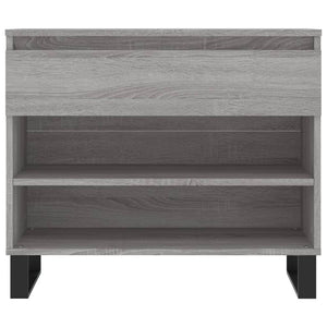 Παπουτσοθήκη Γκρι Sonoma 70x36x60 εκ. από Επεξεργασμένο Ξύλο