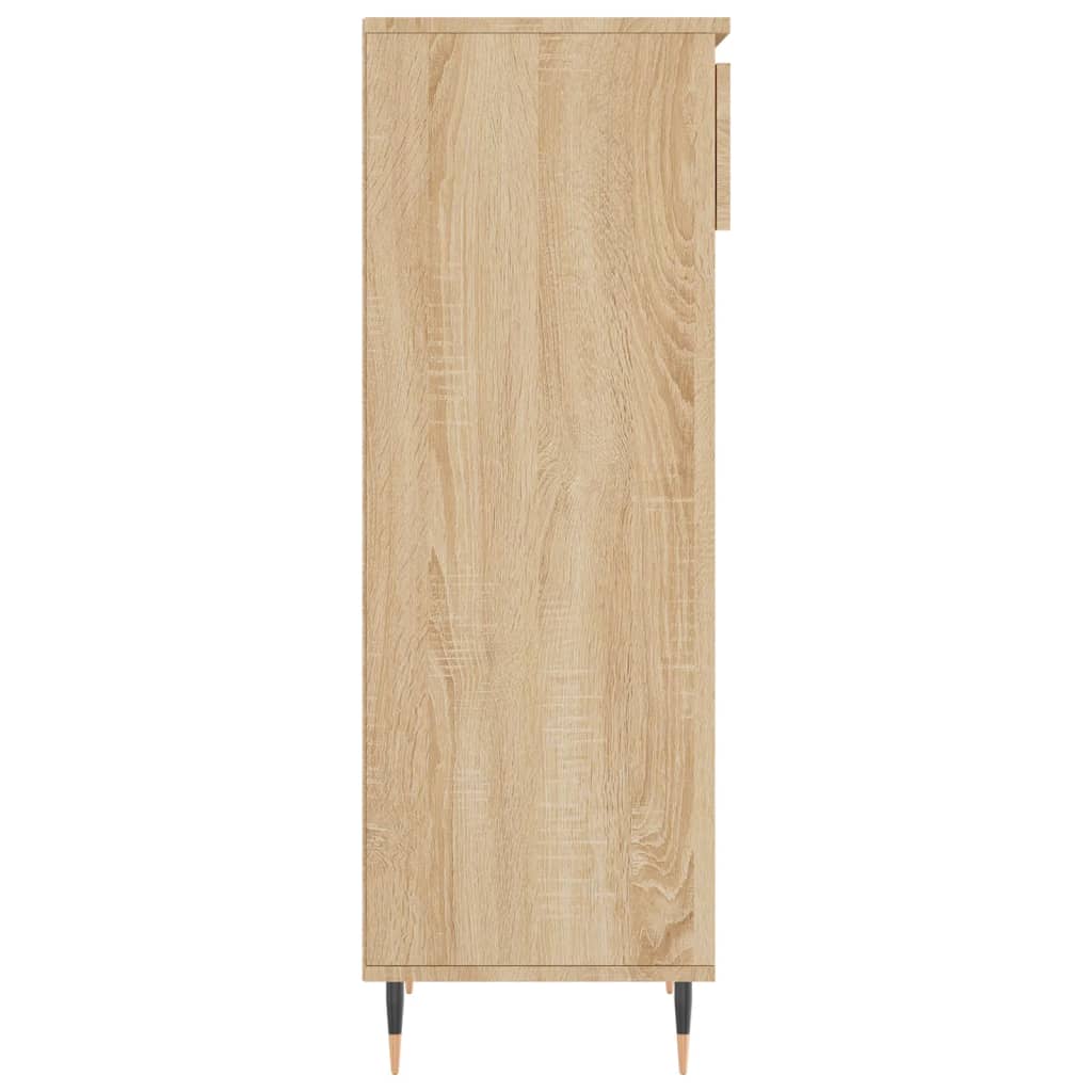 Παπουτσοθήκη Sonoma Δρυς 40x36x105 εκ. από Επεξεργασμένο Ξύλο - Pakobazaar