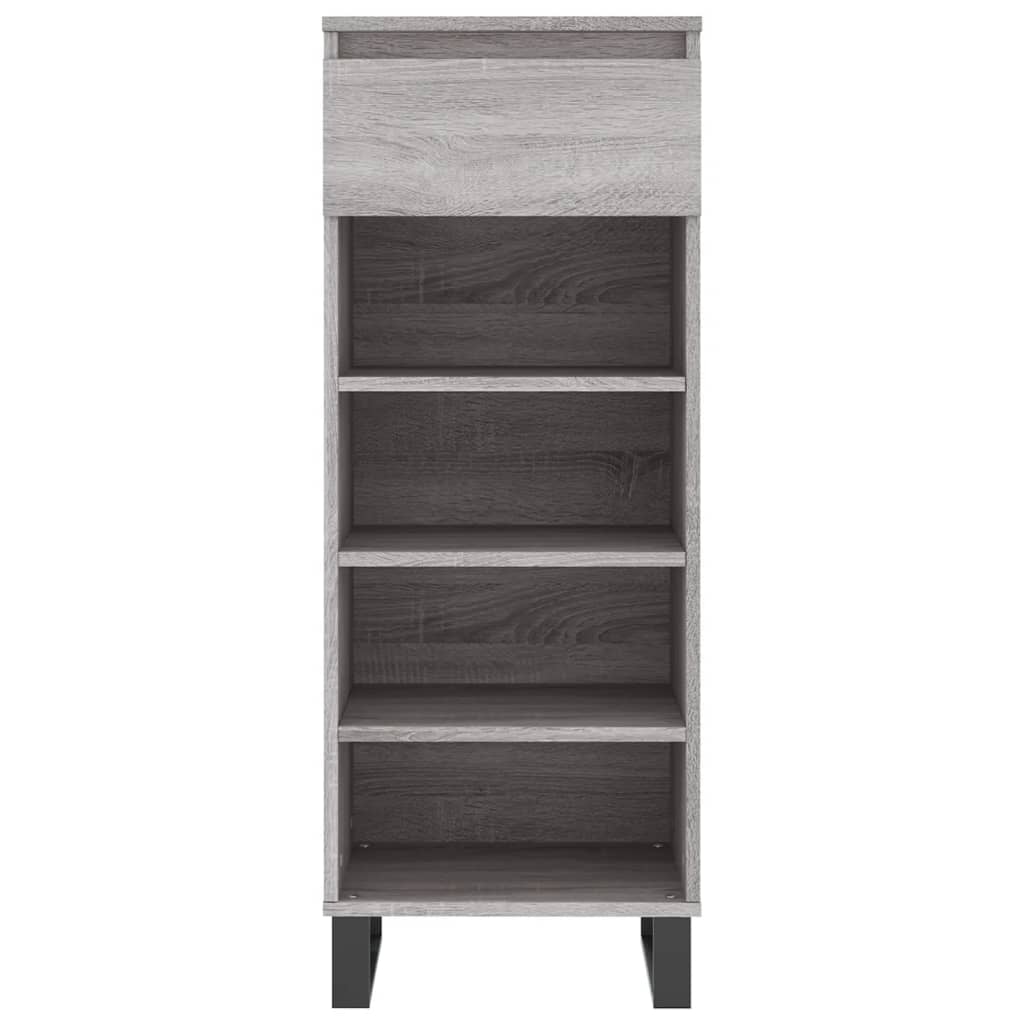 Παπουτσοθήκη Γκρι Sonoma 40x36x105 εκ. από Επεξεργασμένο Ξύλο - Pakobazaar