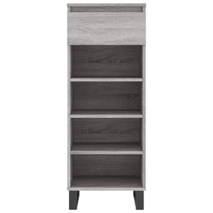 Παπουτσοθήκη Γκρι Sonoma 40x36x105 εκ. από Επεξεργασμένο Ξύλο - Pakobazaar