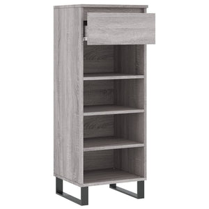 Παπουτσοθήκη Γκρι Sonoma 40x36x105 εκ. από Επεξεργασμένο Ξύλο - Pakobazaar