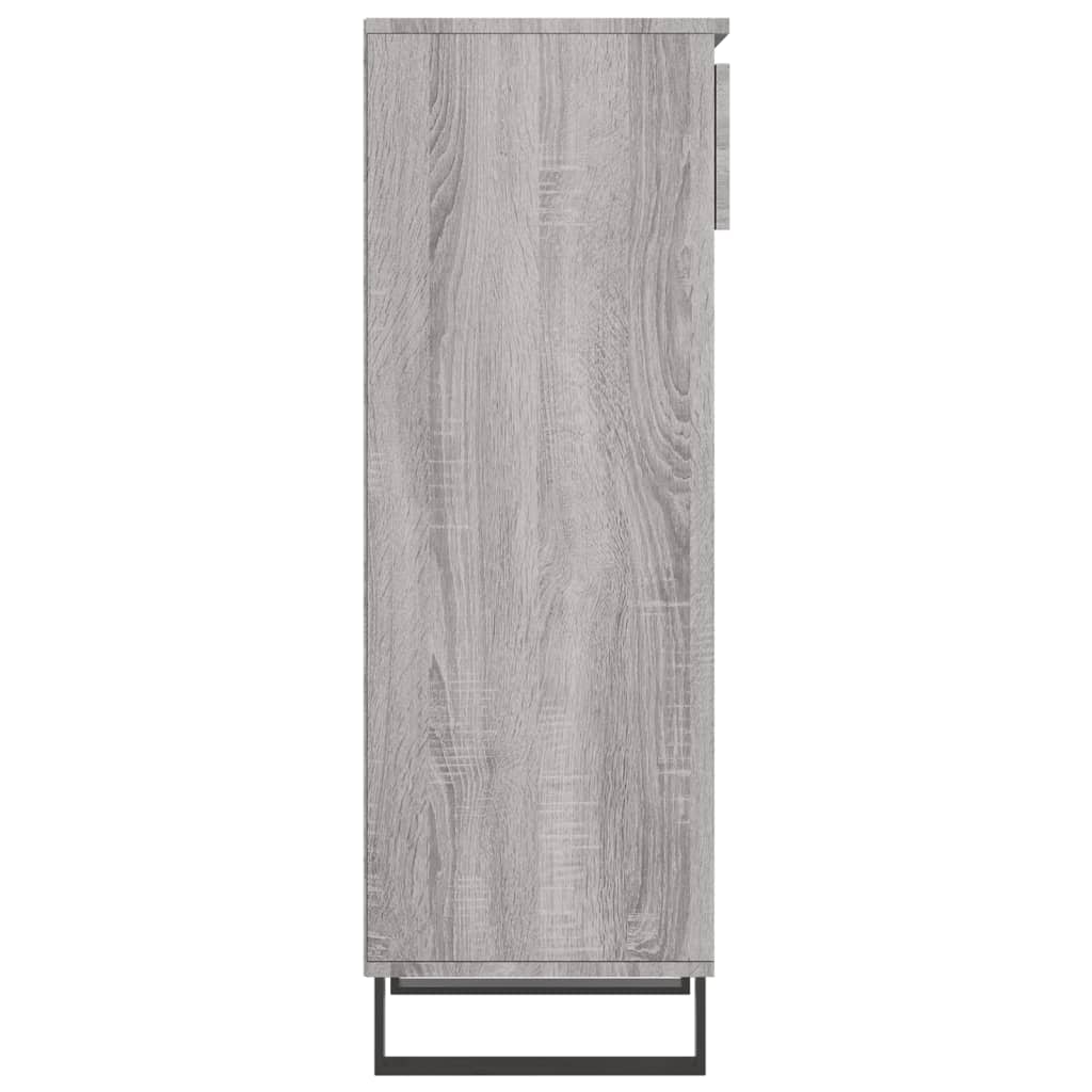 Παπουτσοθήκη Γκρι Sonoma 40x36x105 εκ. από Επεξεργασμένο Ξύλο - Pakobazaar