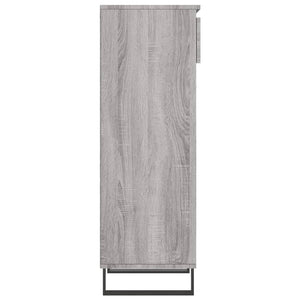 Παπουτσοθήκη Γκρι Sonoma 40x36x105 εκ. από Επεξεργασμένο Ξύλο - Pakobazaar