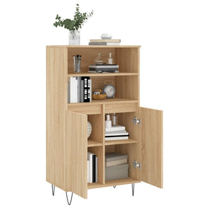 Ντουλάπι Sonoma Δρυς 60 x 36 x 110 εκ. από Επεξεργασμένο Ξύλο