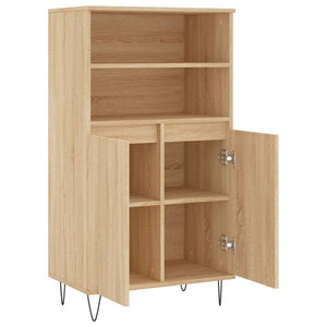 Ντουλάπι Sonoma Δρυς 60 x 36 x 110 εκ. από Επεξεργασμένο Ξύλο