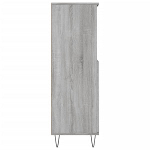 Ντουλάπι Γκρι Sonoma 60 x 36 x 110 εκ. από Επεξεργασμένο Ξύλο
