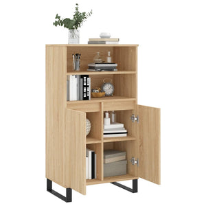 Ντουλάπι Sonoma Δρυς 60 x 36 x 110 εκ. από Επεξεργασμένο Ξύλο