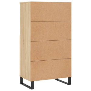 Ντουλάπι Sonoma Δρυς 60 x 36 x 110 εκ. από Επεξεργασμένο Ξύλο