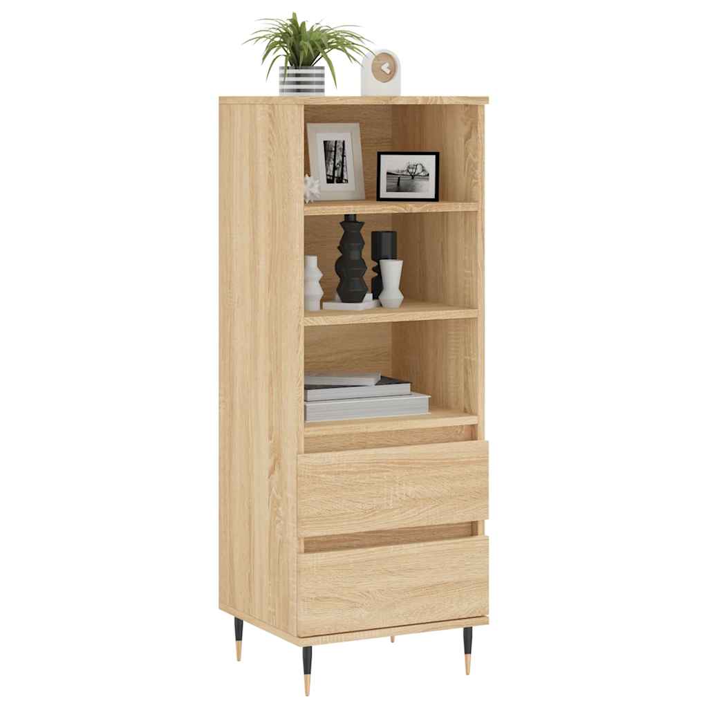 Ντουλάπι Sonoma Δρυς 40x36x110 εκ. από Επεξεργασμένο Ξύλο