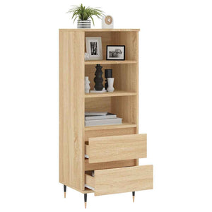 Ντουλάπι Sonoma Δρυς 40x36x110 εκ. από Επεξεργασμένο Ξύλο