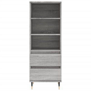 Ντουλάπι Γκρι Sonoma 40x36x110 εκ. από Επεξεργασμένο Ξύλο