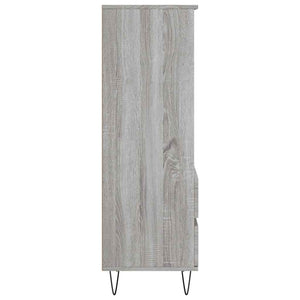 Ντουλάπι Γκρι Sonoma 40x36x110 εκ. από Επεξεργασμένο Ξύλο