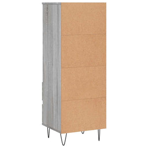 Ντουλάπι Γκρι Sonoma 40x36x110 εκ. από Επεξεργασμένο Ξύλο