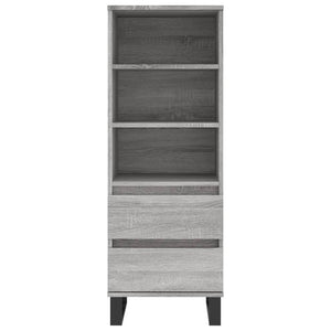 Ντουλάπι Γκρι Sonoma 40x36x110 εκ. από Επεξεργασμένο Ξύλο