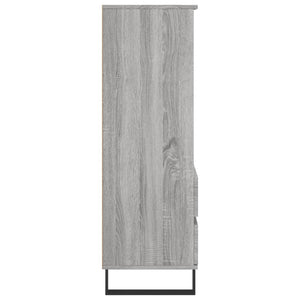 Ντουλάπι Γκρι Sonoma 40x36x110 εκ. από Επεξεργασμένο Ξύλο