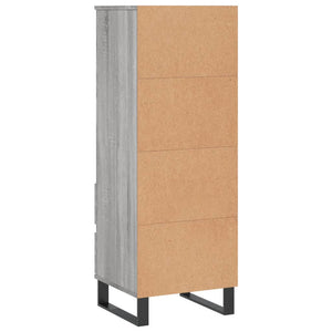 Ντουλάπι Γκρι Sonoma 40x36x110 εκ. από Επεξεργασμένο Ξύλο
