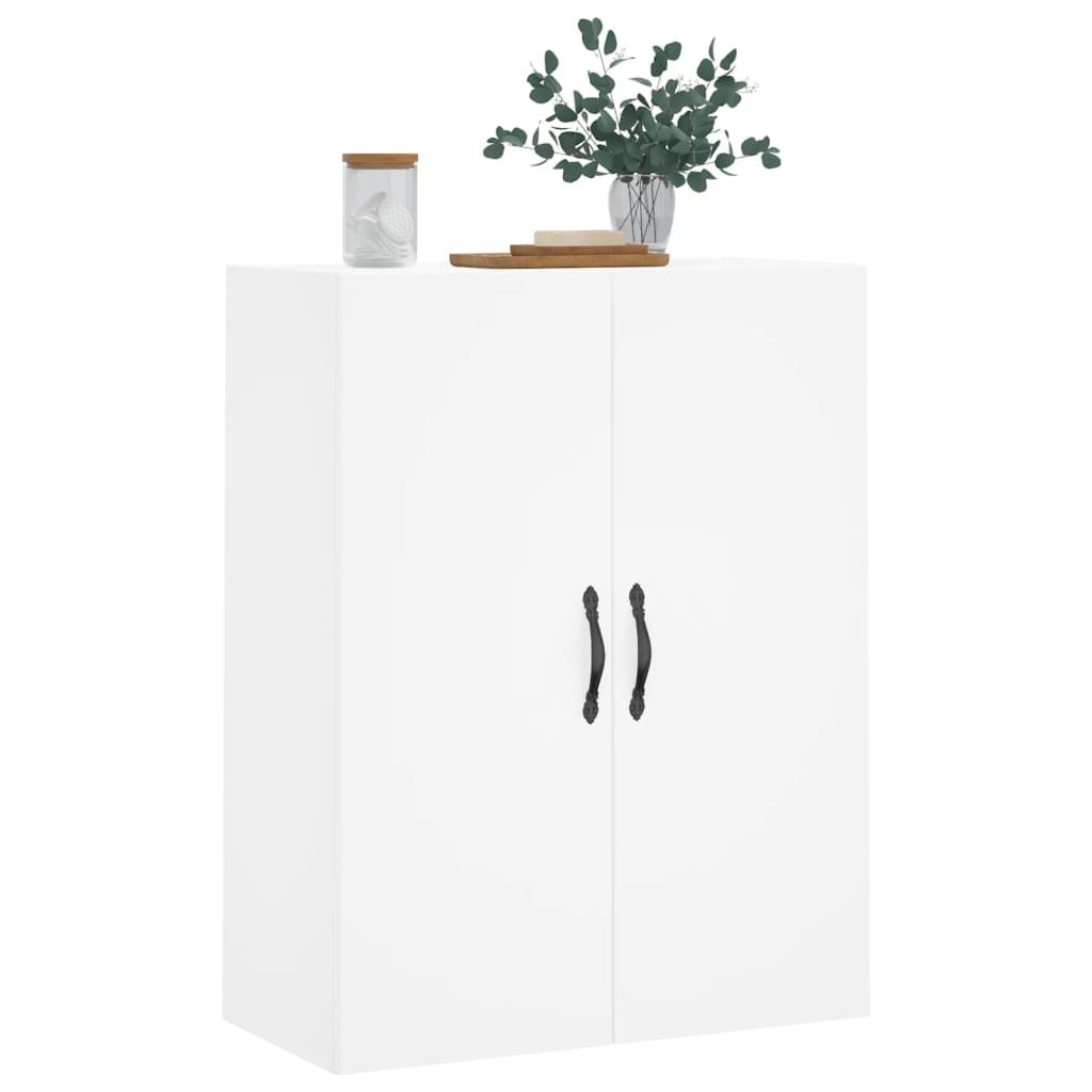 Ντουλάπι Τοίχου Λευκό 69,5 x 34 x 90 εκ. από Επεξεργασμένο Ξύλο - Pakobazaar