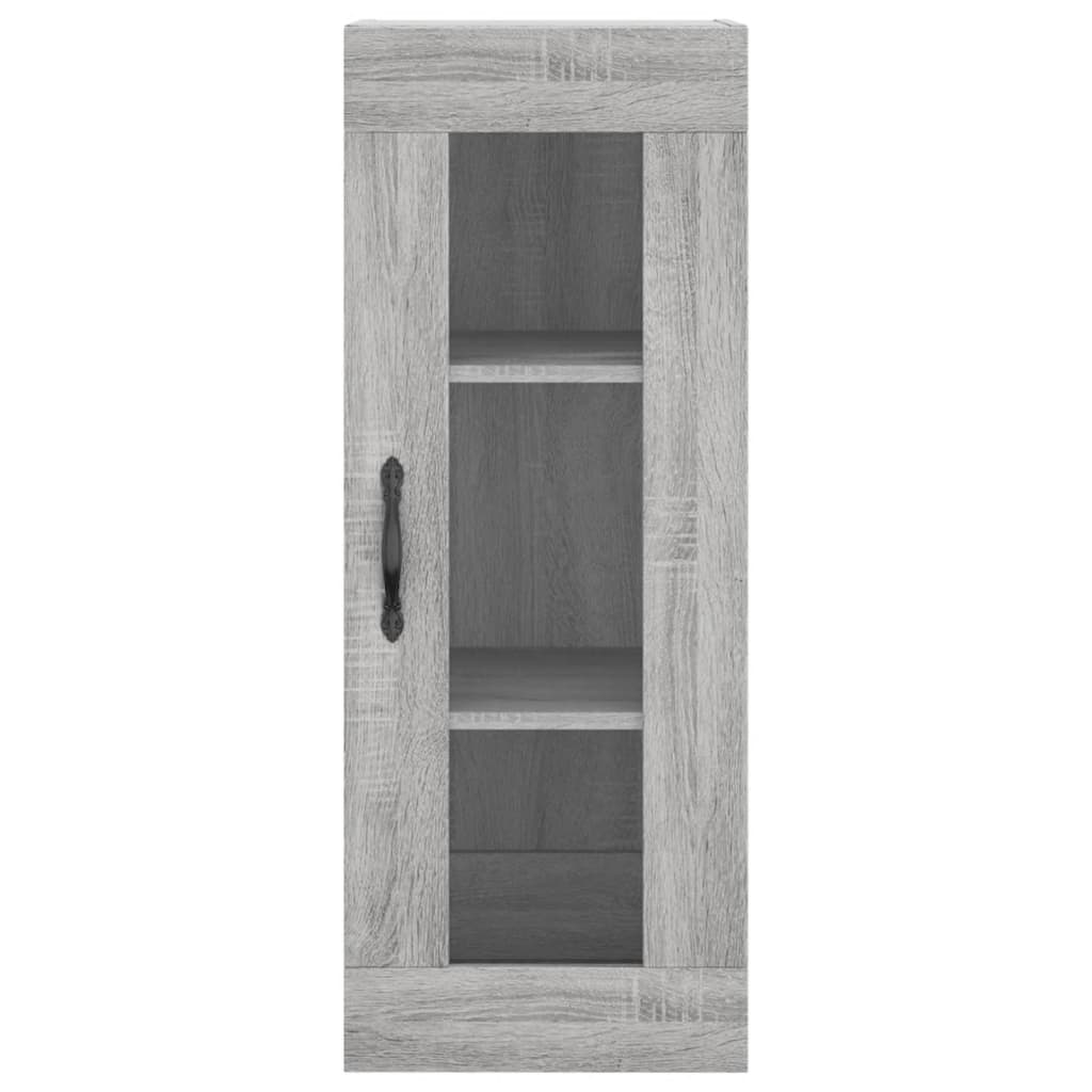 Ντουλάπι Τοίχου Γκρι Sonoma 34,5 x 34 x 90 εκ.