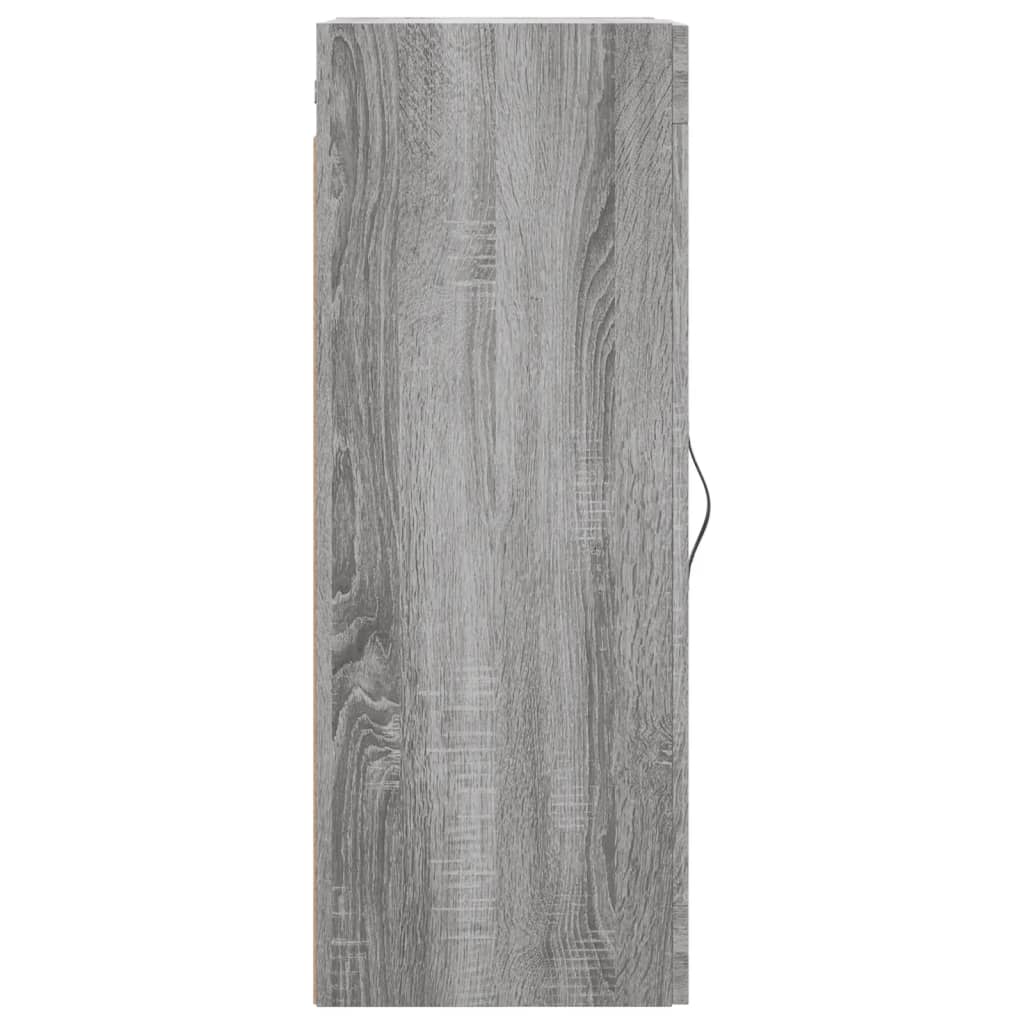 Ντουλάπι Τοίχου Γκρι Sonoma 34,5 x 34 x 90 εκ.