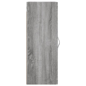 Ντουλάπι Τοίχου Γκρι Sonoma 34,5 x 34 x 90 εκ.