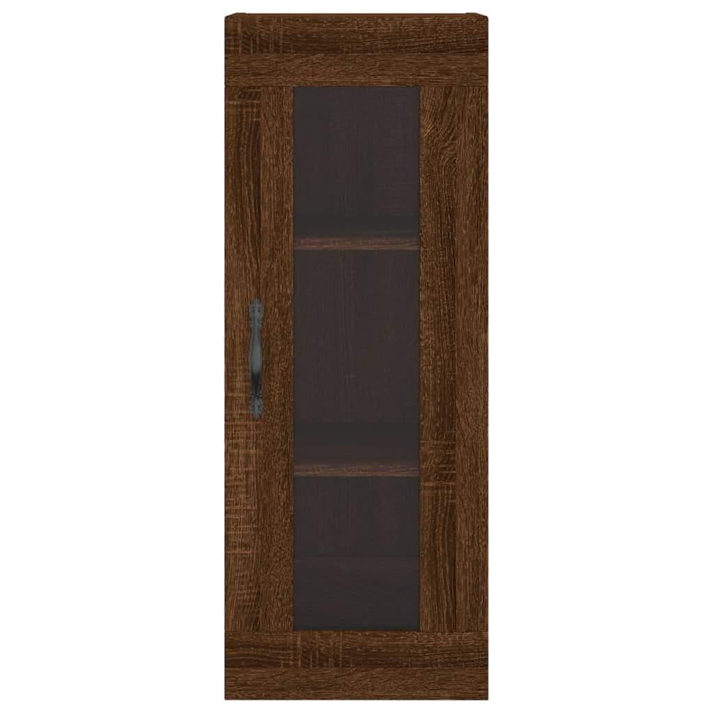 Ντουλάπι Τοίχου Καφέ Δρυς 34,5 x 34 x 90 εκ.